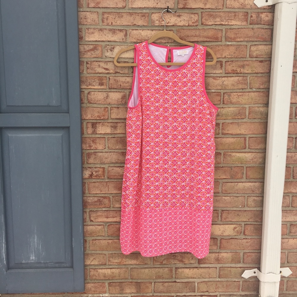 Pink Patterned Dress